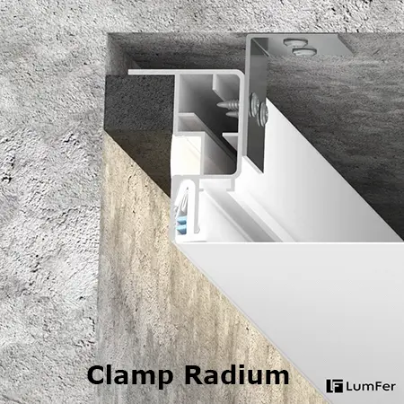 профиль для парящих потолков Lumfer Clamp Radium
