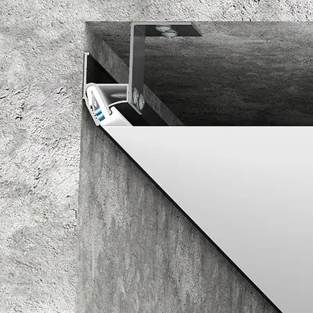 профиль для теневых потолков Lumfer Clamp Umbra Box